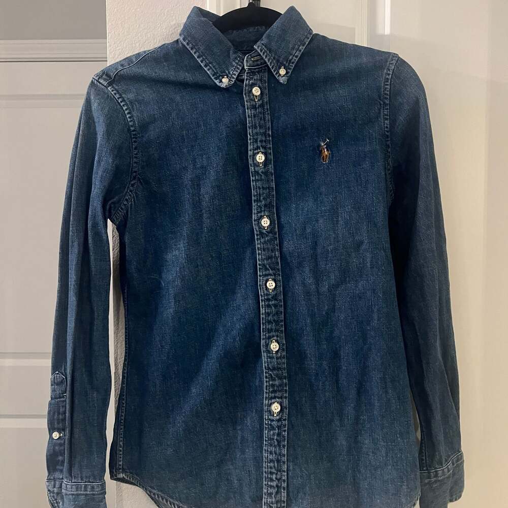 Ralph Lauren Long Sleeve Denim Shirt